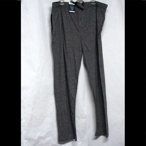 George Men's Charcoal Heather 2 XL Comfort Waistband Moisture Wicking Sleep Pant - Picture 10 of 11